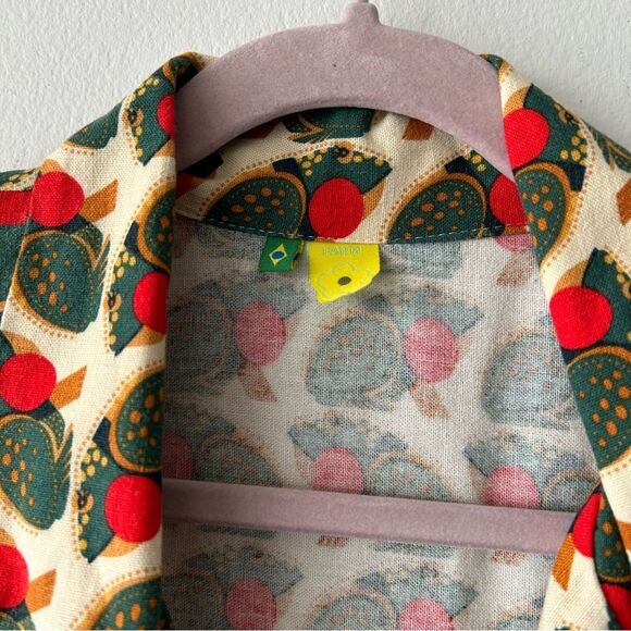 FARM Rio Sapoá Printed Blazer in linen /viscous blend - Picture 3 of 14